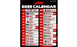 Il calendario 2025 della F1: eventi e Sprint Race in programma - Il calendario 2025 della F1: eventi e Sprint Race in programma