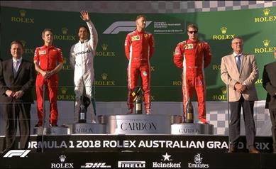 Il Gp d'Australia è di Vettel  - Il Gp d'Australia è di Vettel 