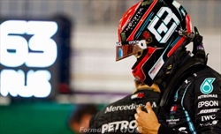 Il nuovo volante che la Mercedes ha preparato a Russell