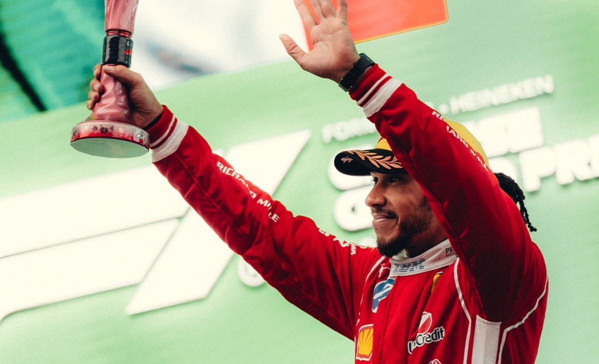 Il podio che riaccende Hamilton: la rinascita in rosso comincia ora