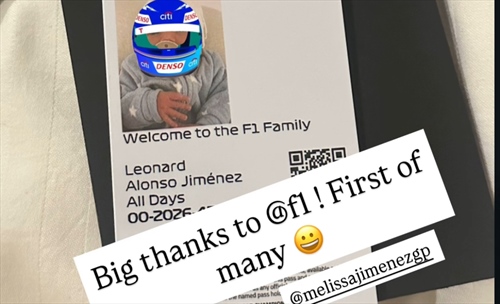 Il primo pass non si scorda mai: benvenuto in F1, piccolo Alonso