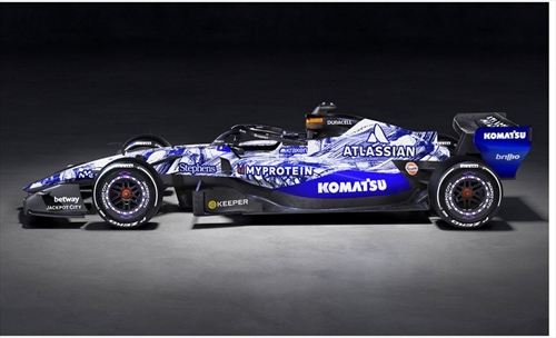 Il significato nascosto in 'Flow State', livrea che vestirà la Williams a gennaio - Il significato nascosto in 'Flow State', livrea che vestirà la Williams a gennaio