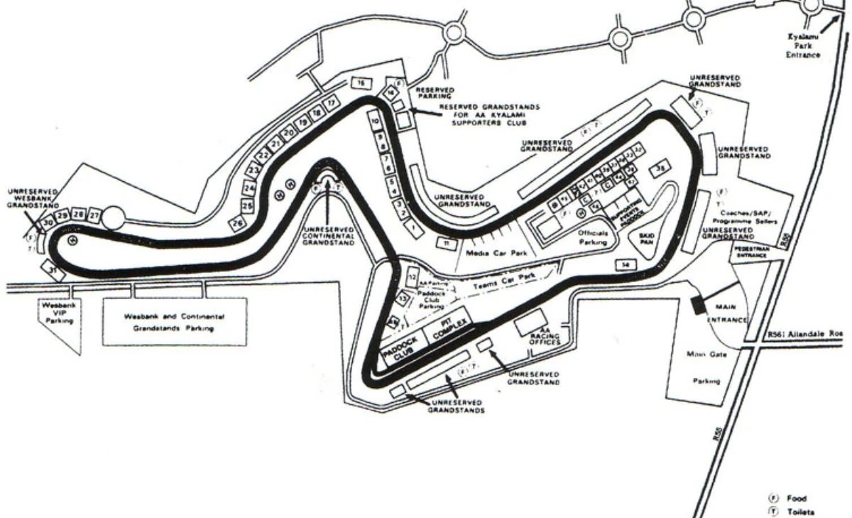 Il Sudafrica torna in F1: Kyalami candidata per il 2027