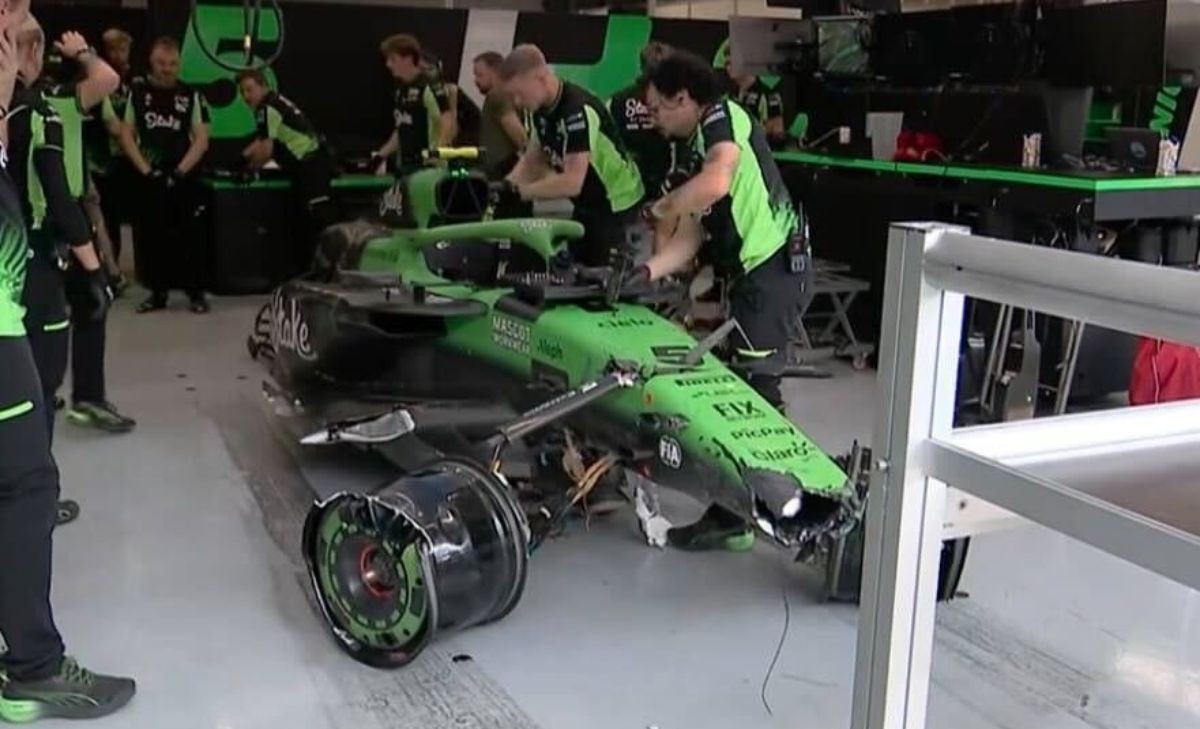 Incidente pauroso per Bortoleto nell''ultimo giro della Sprint ad Interlagos: il video