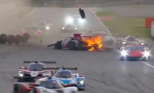 Incidente shock per Marta Garcia alla Le Mans Cup: bloccata nella sua auto in fiamme