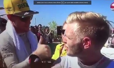 Insulti in diretta TV tra Magnussen ed Hulkenberg - Insulti in diretta TV tra Magnussen ed Hulkenberg