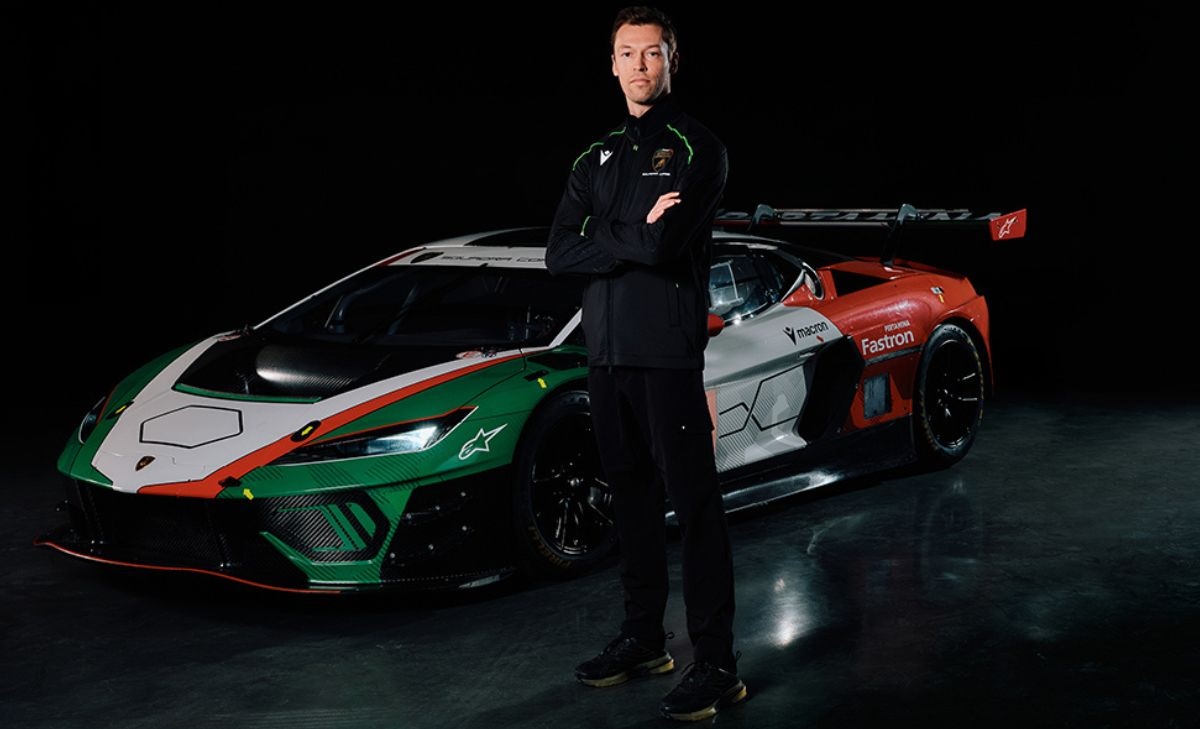 Kvyat riparte dal Giappone: debutto nel SUPER GT con Lamborghini