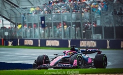 L'Alpine analizza il GP d'Australia : «La pioggia ha cambiato tutto ma restiamo positivi»