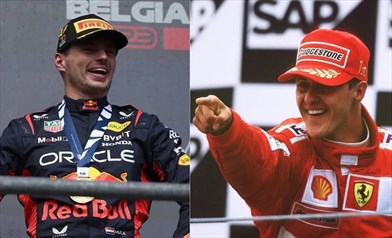 L'ex pilota è sicuro «Max Verstappen è allo stesso livello di Michael Schumacher»