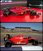 La F1-75 come la Ferrari 643? Le immagini a confronto - La F1-75 come la Ferrari 643? Le immagini a confronto