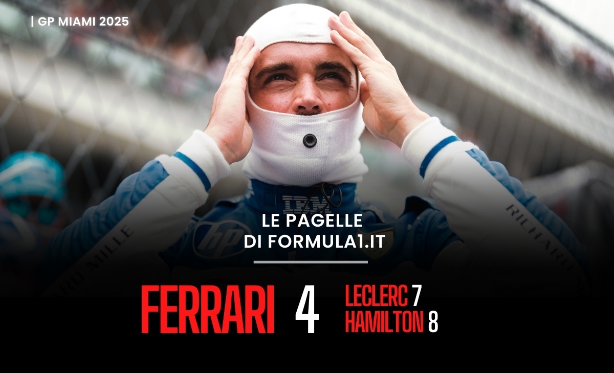 La Ferrari naufraga a Miami, Piastri vince ancora. Super Willams: le pagelle del GP