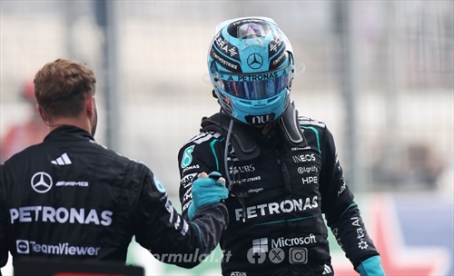 La Mercedes punta su Russell in casa di Antonelli: «George è in un buon momento»
