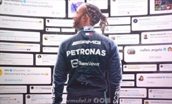 La Mercedes 'ufficializza' Hamilton per il 2022: Welcome back