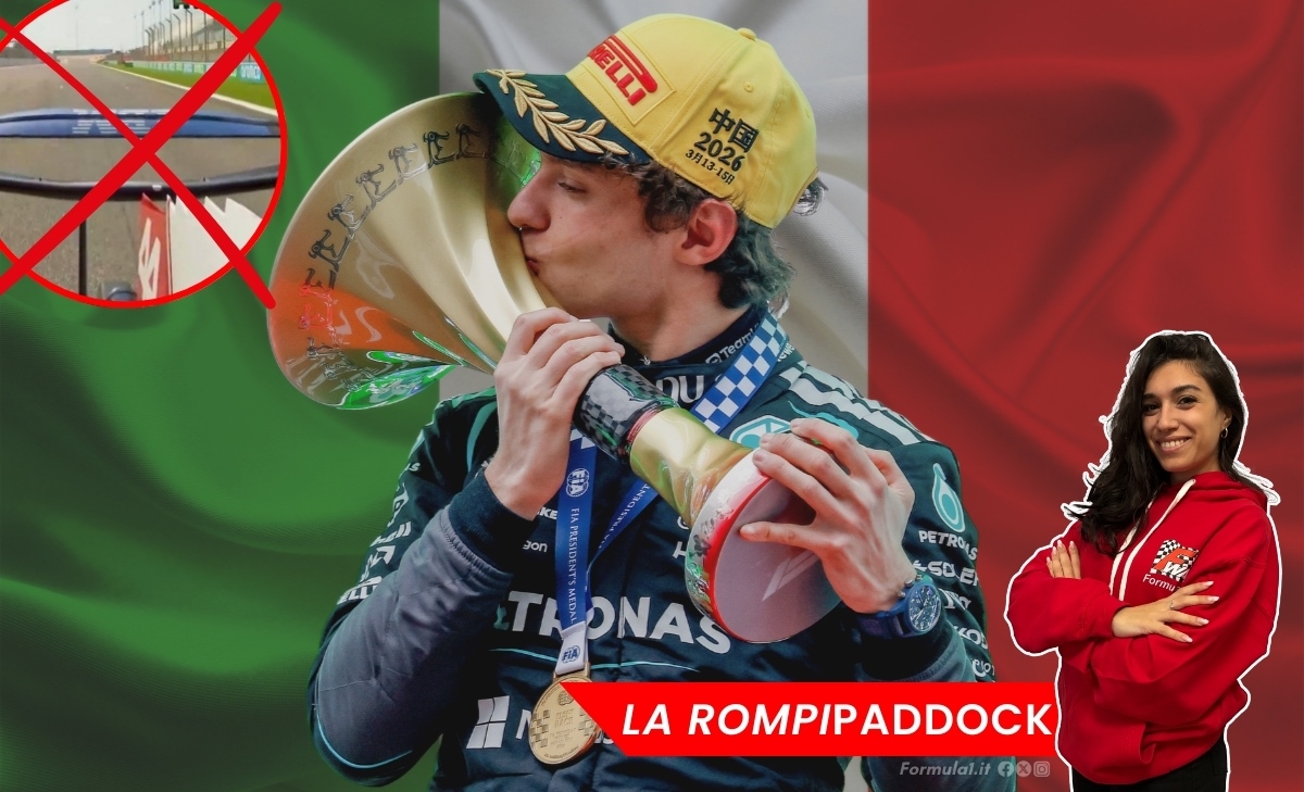 La rompipaddock - A Shanghai niente macarena ma si balla con Mameli 