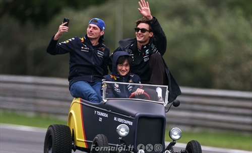 La sfida che sogna: Russell contro Verstappen