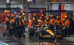 La sosta incriminata: i retroscena sul pit-stop di Norris prima della bandiera rossa