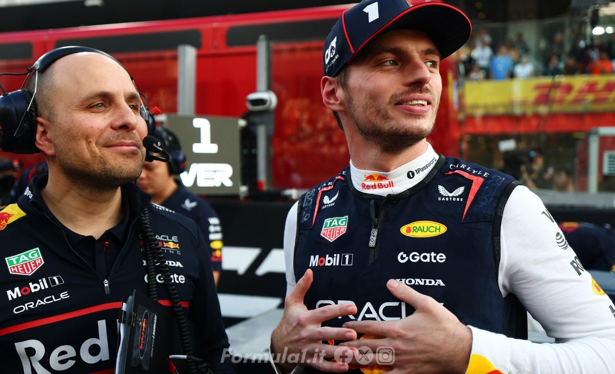 Lambiase lascia la Red Bull: l'emozionante saluto a Verstappen