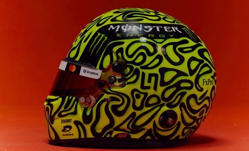 Lando Norris, il casco del campione: l’1 parla per lui - Lando Norris, il casco del campione: l’1 parla per lui