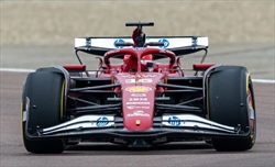 Le prime sensazioni di Leclerc sulla SF-25: «Feeling positivo, ma non mi sbilancio»
