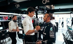 Le ultime settimane di Hamilton in Mercedes: la sentimentale reazione di Wolff - Le ultime settimane di Hamilton in Mercedes: la sentimentale reazione di Wolff