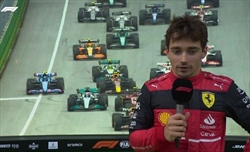 Leclerc: «Vittoria necessaria. Mio problema non legato al motore, bensì al pedale. Vi spiego» - Leclerc: «
