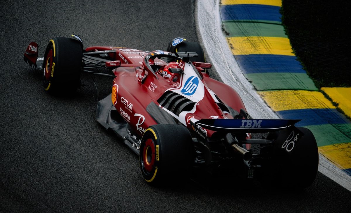 Leclerc, Ferrari, Interlagos