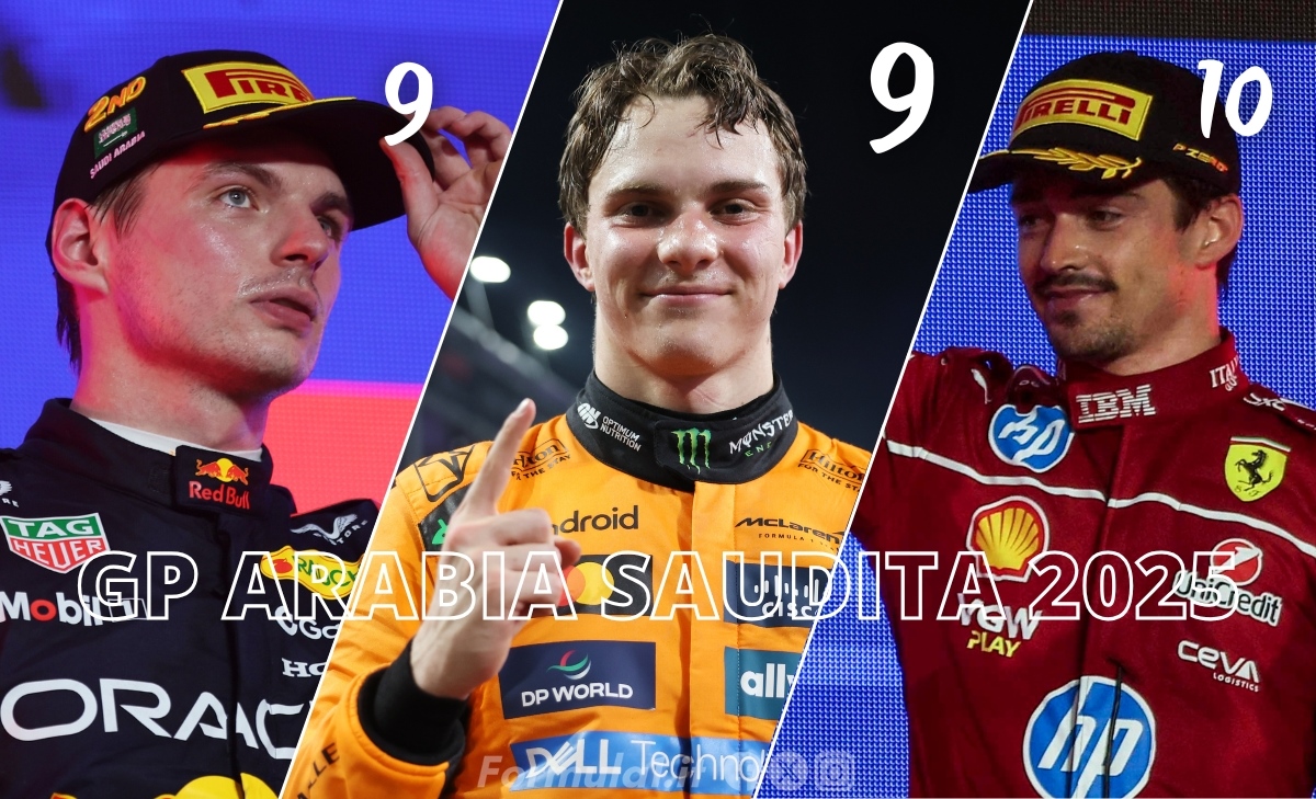 Leclerc da applausi a Jeddah salva la Ferrari, Piastri vince ancora: le pagelle del GP  Leclerc da applausi a Jeddah salva la Ferrari, Piastri vince ancora: le pagelle del GP