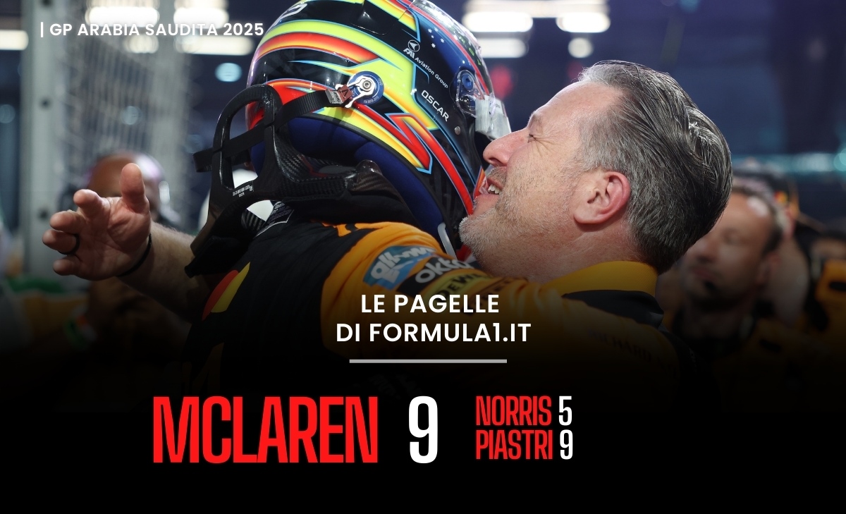 Leclerc da applausi a Jeddah salva la Ferrari, Piastri vince ancora: le pagelle del GP