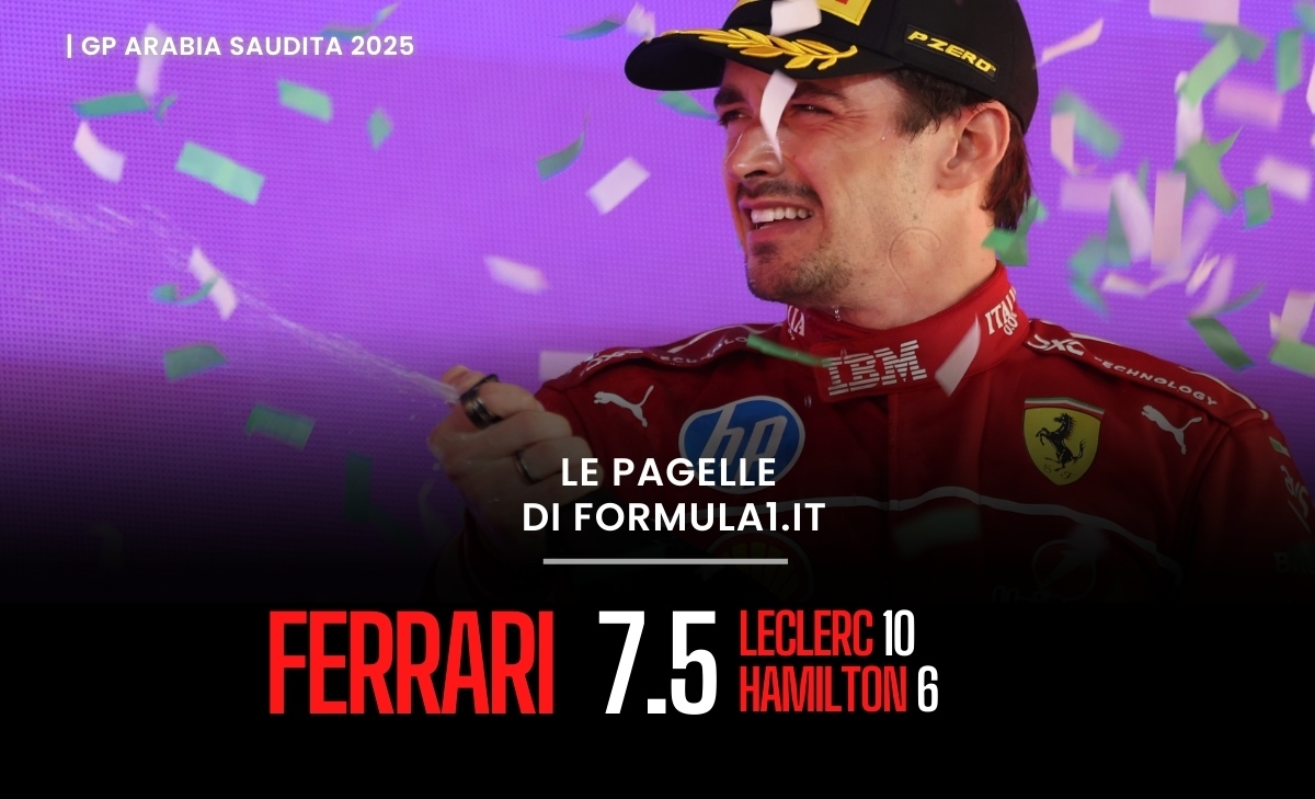 Leclerc da applausi a Jeddah salva la Ferrari, Piastri vince ancora: le pagelle del GP