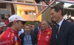 Leclerc domina a Monaco, ma a stupire Turrini è... Elkann - Leclerc domina a Monaco, ma a stupire Turrini è... Elkann