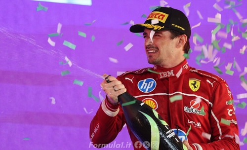 Leclerc dopo il terzo posto a Jeddah: «Sono molto molto contento della gara di oggi»