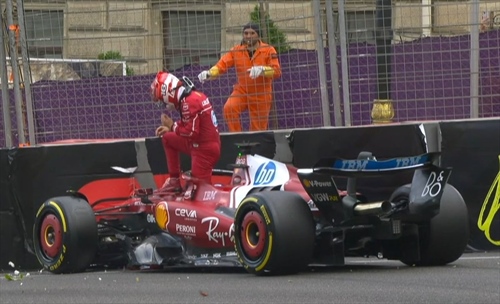 Leclerc dopo la qualifica