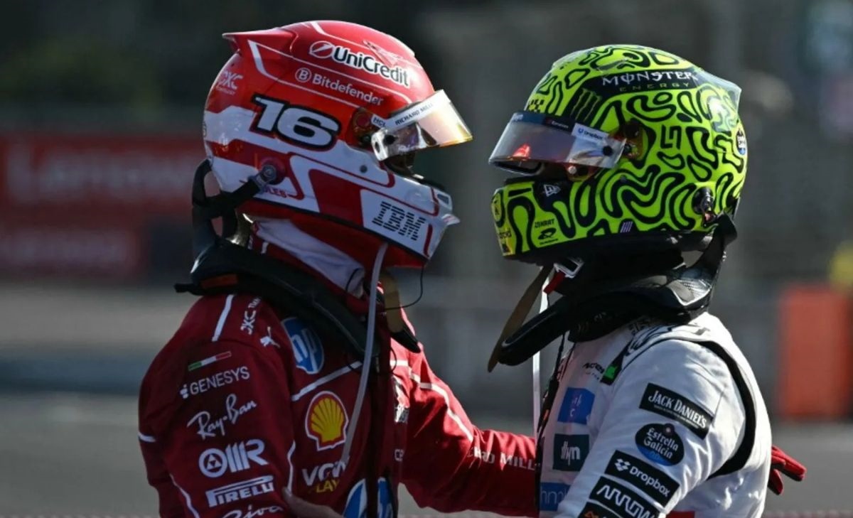 Leclerc elogia Norris: «Vederlo così emozionato è stato meraviglioso»