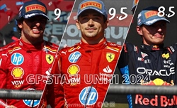 Leclerc sceriffo in Texas con una super Ferrari, Verstappen risorge: le pagelle del GP 