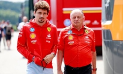 Leclerc fiducioso: «Vasseur è un grande leader, la Ferrari aveva bisogno di lui» - Leclerc sui valori della Ferrari: «Vasseur ha cambiato qualcosa, ma ho piena fiducia in lui»