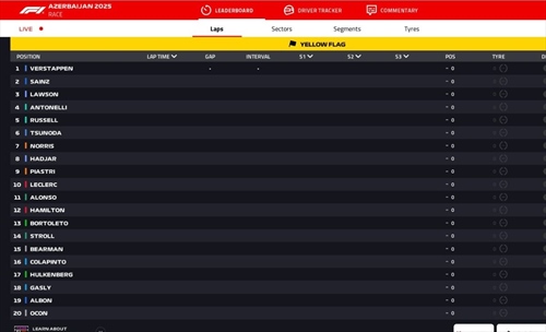 LIVE - GP Azerbaijan 2025 - LIVE - GP Azerbaijan 2025