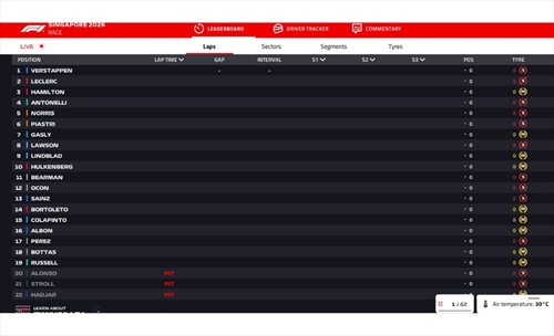 LIVE - GP Singapore 2026 - LIVE - GP Singapore 2026