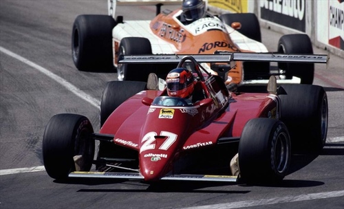 Mauro Forghieri, quando la F1 aveva un cuore - Ferrari 162C2 con doppio alettone posteriore - Long Beach 1982