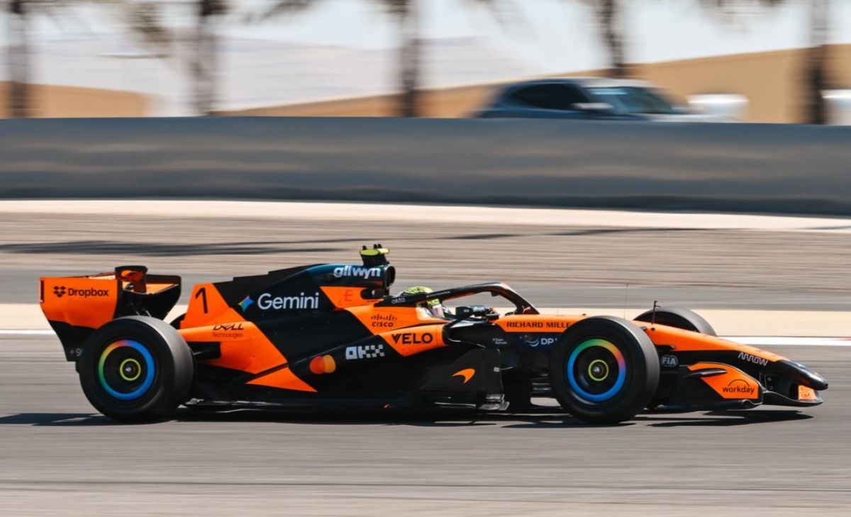 McLaren alza il ritmo: la MCL40 convince nel primo giorno dei test di Sakhir