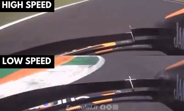 McLaren, flette anche l’ala posteriore: i vantaggi del «mini DRS» che fa discutere