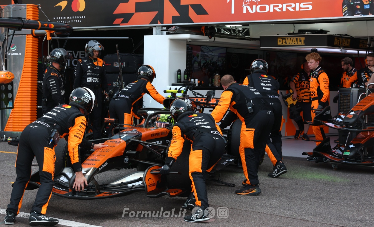 McLaren K.O. a Monaco, Norris svela il motivo del suo ritiro