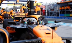 McLaren, Norris perde in partenza per un guasto al cambio
