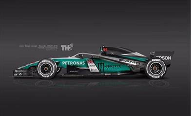 Mercedes 2018: sarà ancora a passo lungo e a basso rake - Mercedes 2018: sarà ancora a passo lungo e a basso rake