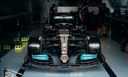 Mercedes, grande ansia per il comportamento della Power Unit sulla W13