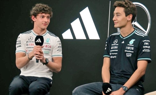 Mercedes in azione: Russell e Antonelli protagonisti dei test Pirelli al Nurburgring