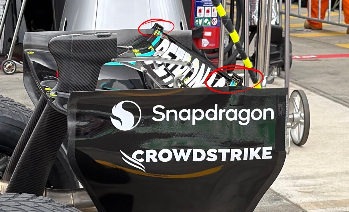 Mercedes, la genialata nascosta nell’ala posteriore è del tutto legale