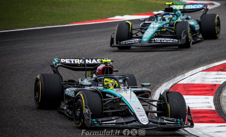 Mercedes, Piola: «Hamilton è sempre lo stesso, anche con un catorcio»