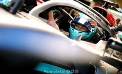 Mercedes, Russell: «Stagione travagliata? Per me la migliore. Non puoi sederti lì col broncio» - Mercedes, Russell: «È stata la miglior stagione della mia carriera»