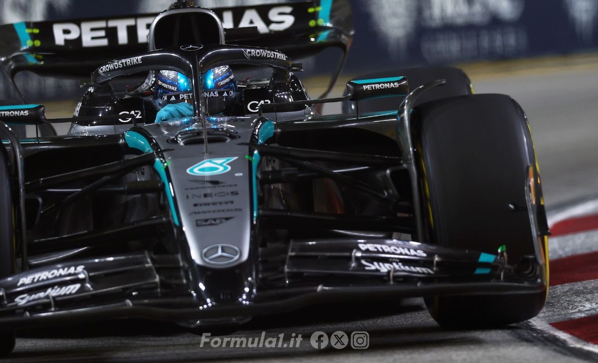 Mercedes stupiva a Singapore, vediamo dove potrà tornare a flettere l'ala anteriore Mercedes stupiva a Singapore, vediamo dove potrà tornare a flettere l'ala anteriore