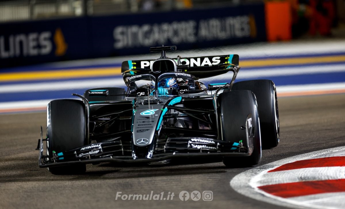 Mercedes, ala anteriore